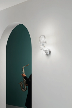 ORCHESTRA - Chrome plated wall lamp with fixed arm by Fan Europe Lighting - view 3